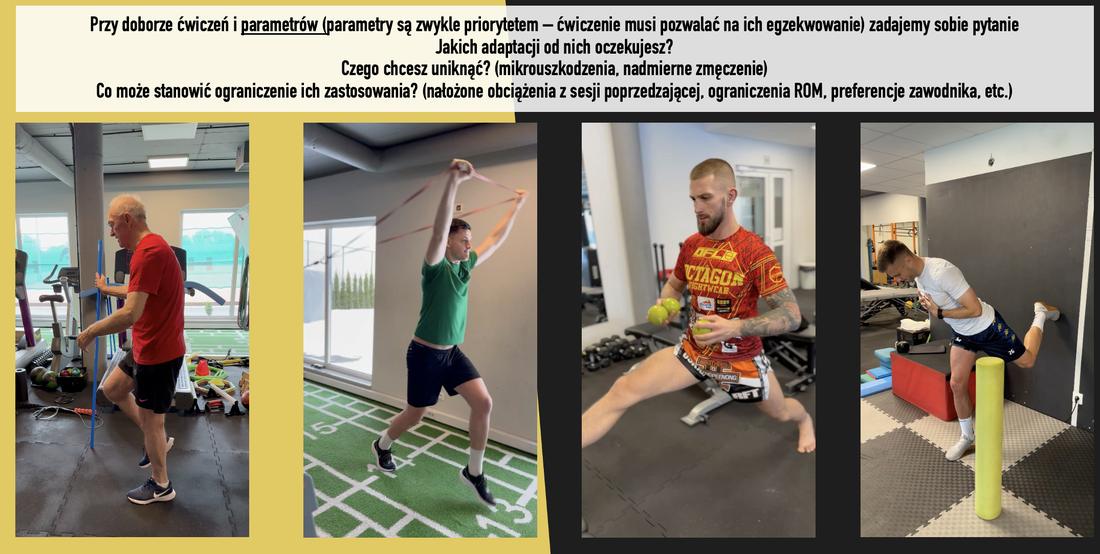 Dobór ćwiczeń i parametrów